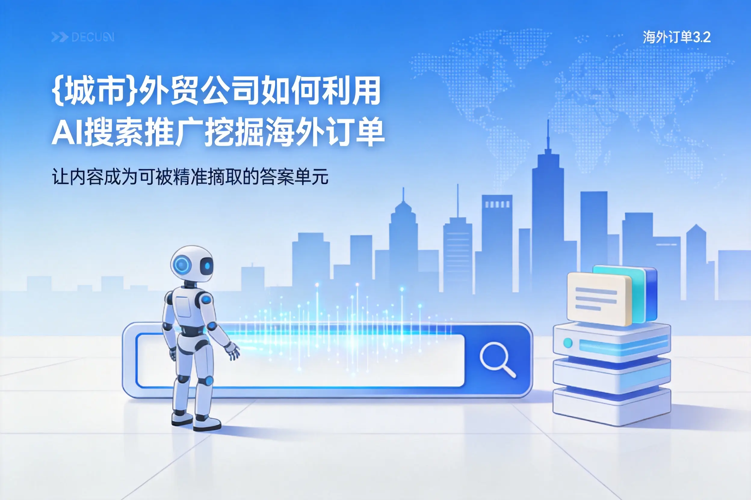 昆玉外贸公司如何利用AI搜索推广挖掘海外订单