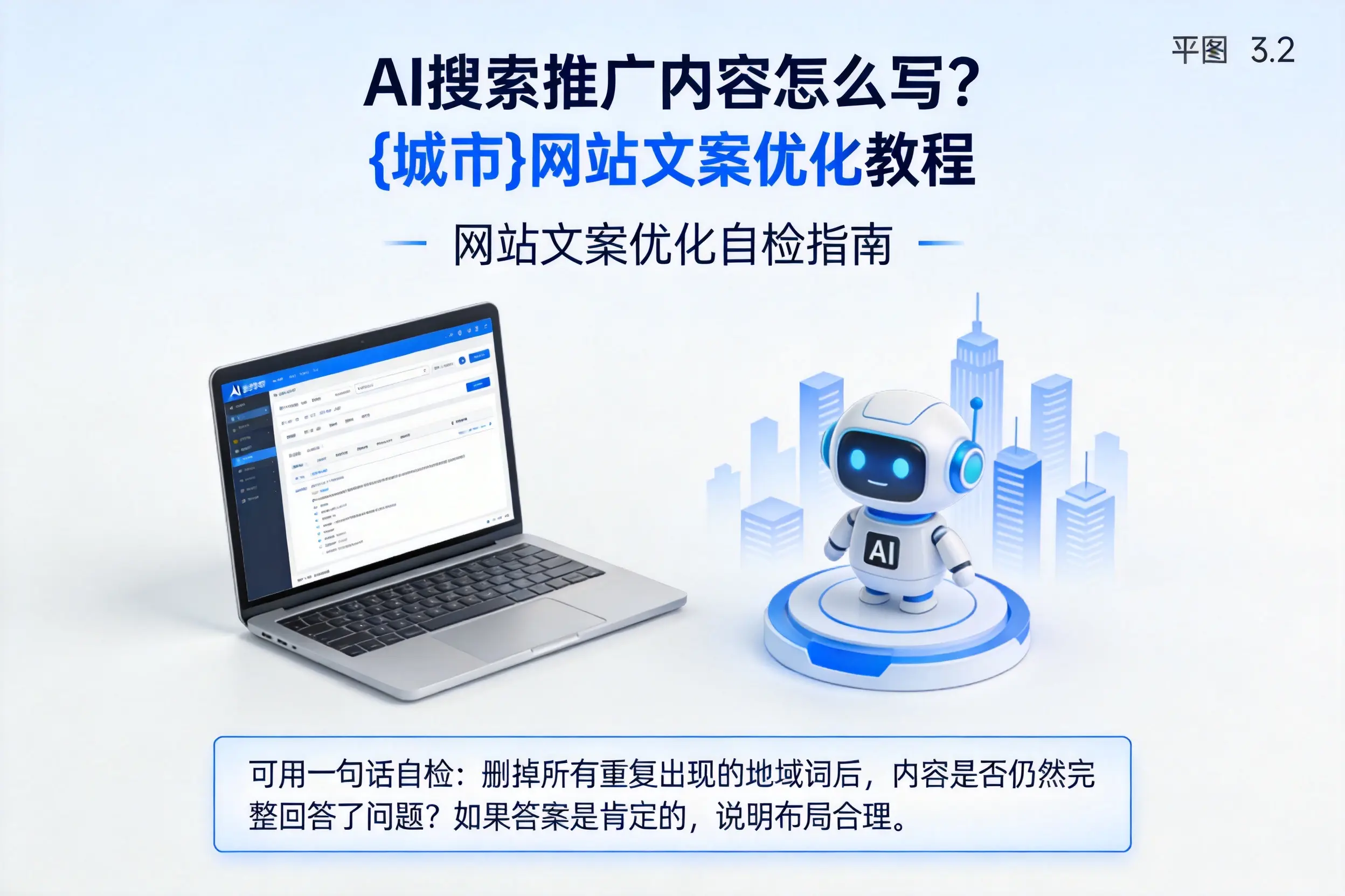 AI搜索推广内容怎么写?昆玉网站文案优化教程