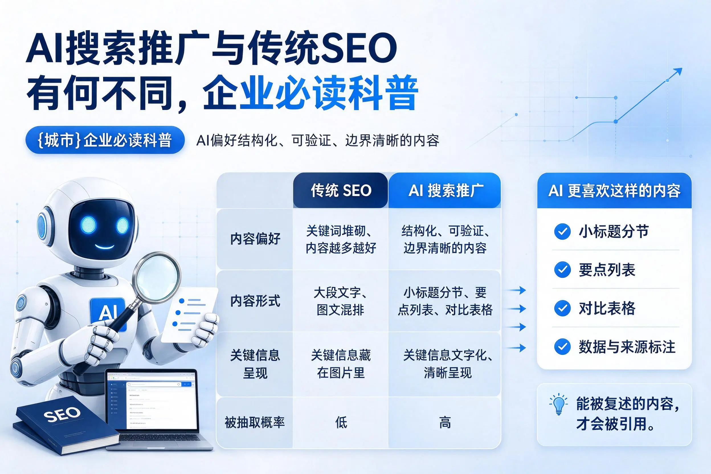 AI搜索推广与传统SEO有何不同,昆玉企业必读科普